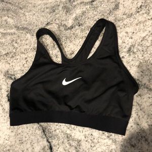 Nike Dri-Fit black medium sport bra